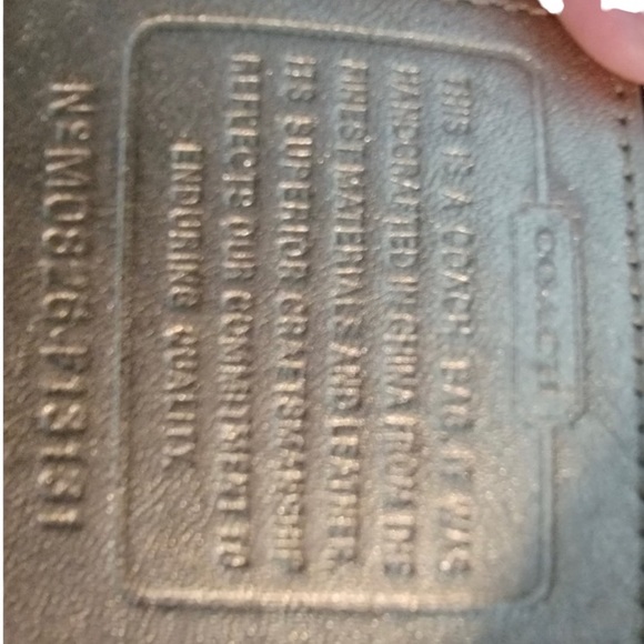 Vintage Coach Legacy Signature C Brown Canvas Top Zip Satchel Bag - Picture 12 of 12